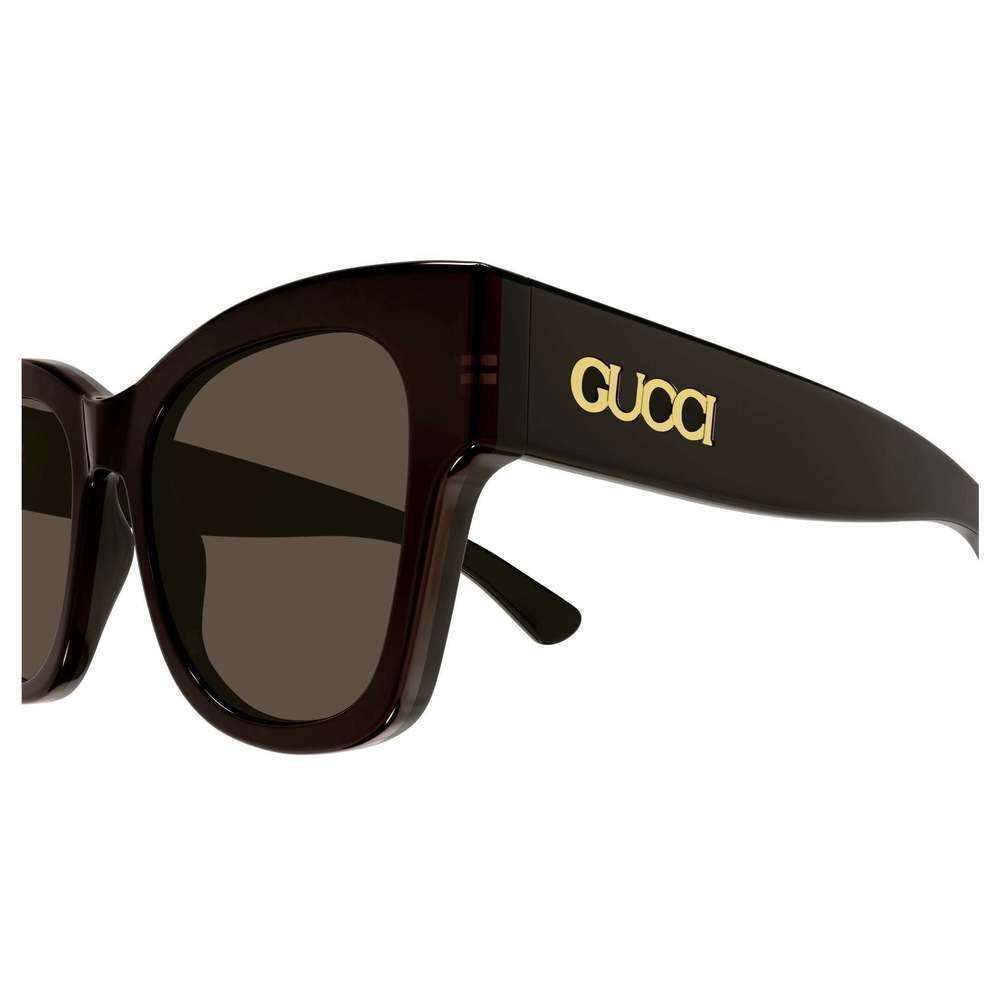 NWT Gucci GG1789S-004 Havana 53mm Sunglasses - Picture 3 of 4